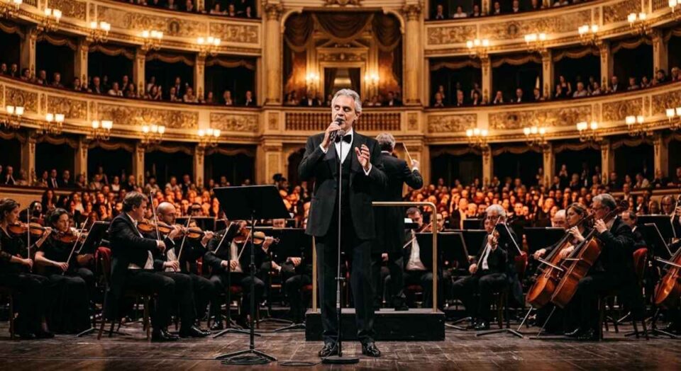 Ilustrasi konser Andrea Bocelli
